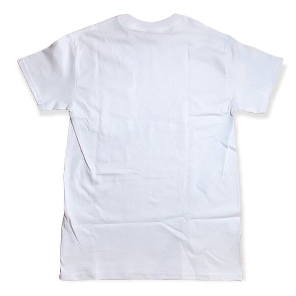 NWT Wool + Pepper Co. Spaceship Unisex Pocket Tee- Avail in Gray, White, Black - Picture 6 of 9